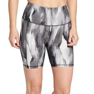 NWT Calia Women's Energize High Rise Bike Shorts Abstract Ink Size XS $40 L259